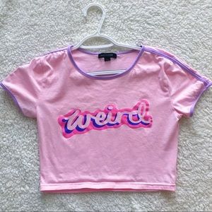 Weird crop top